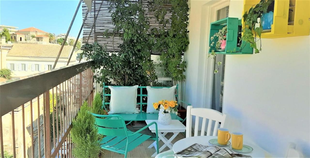 Aay- Best Corfu Town & Sea Apart 2Bedroom Renovated + Lift / Comfy&Design+Wifi Exterior foto
